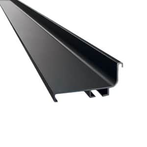 Perfil Gola Aluminio Negro Tipo “L” (S-8019)